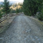 The Roman Road from Borgo Pass